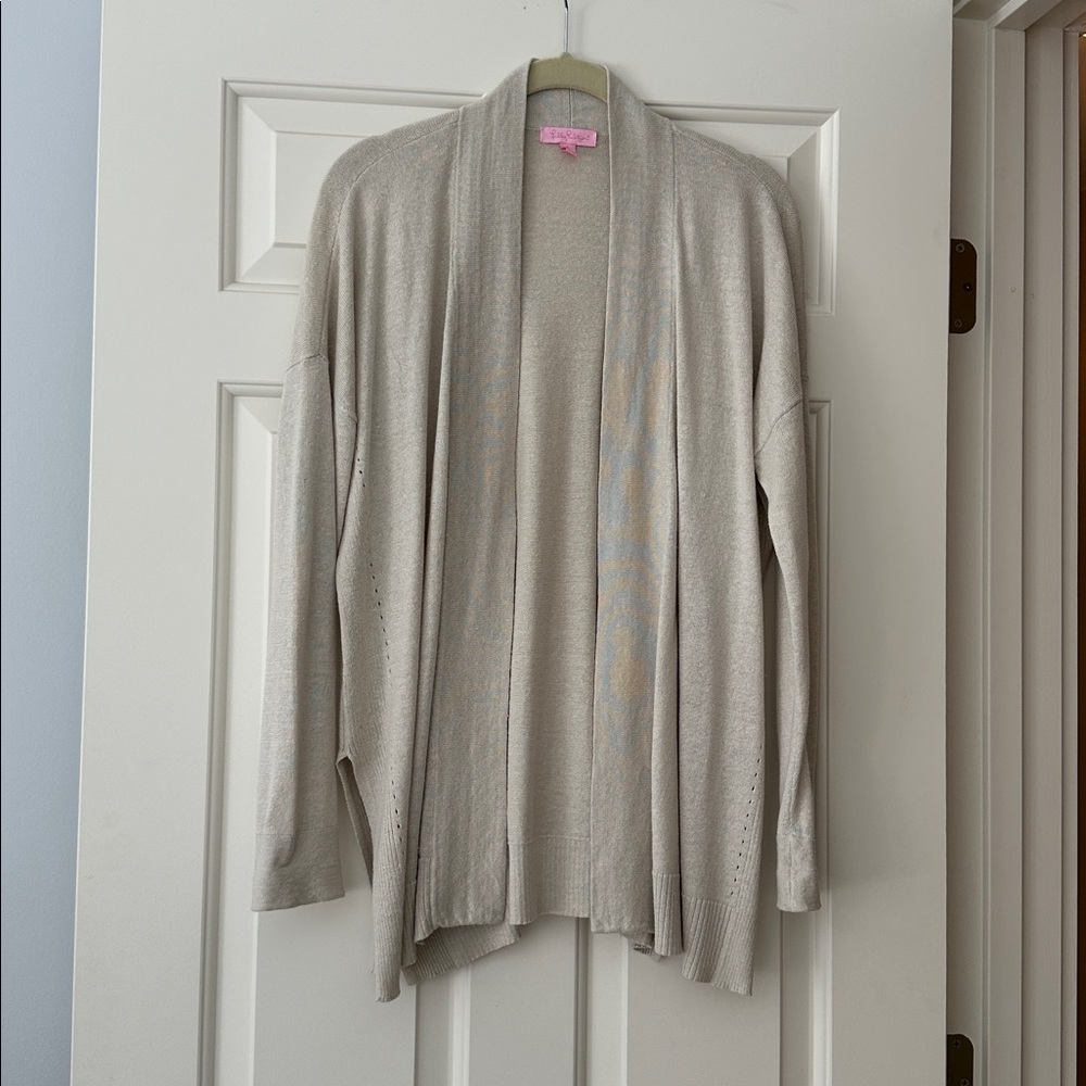 NWOT Lilly Pulitzer Cream Women's Cardigan